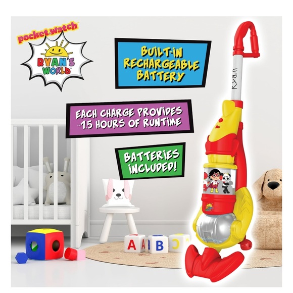 NWT Ryan’s World Child Vaccum - Picture 4 of 9